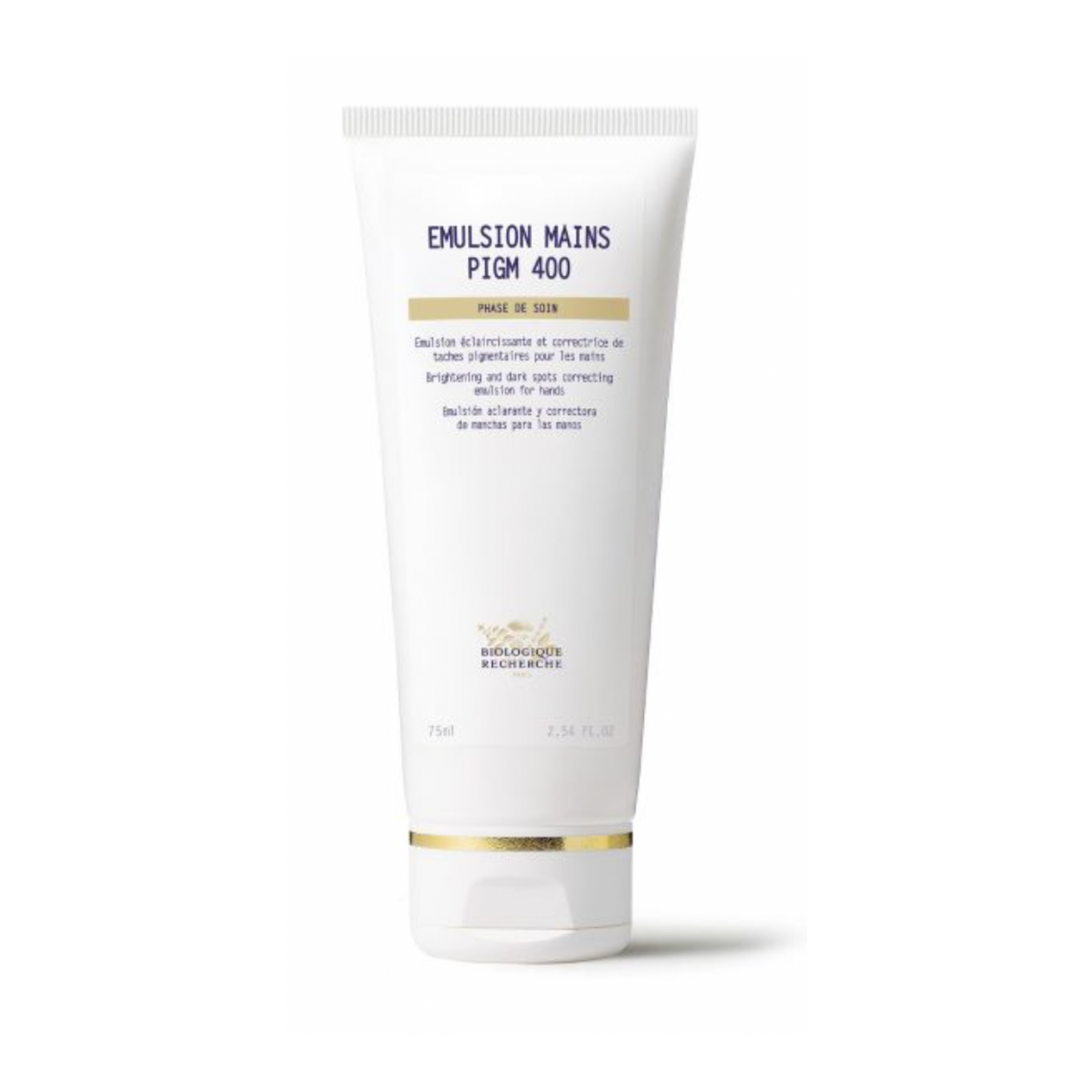 Emulsion Mains PIGM 400: Hand Cream for Pigmented and Sun Damaged Hands